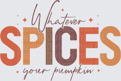 Whatever Spices Your Pumpkin