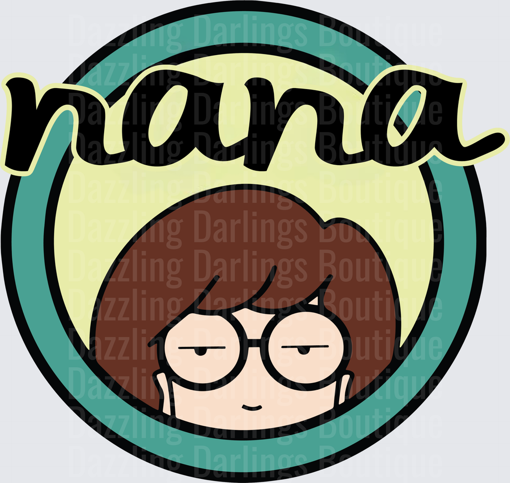 Daria Morgendorffer Nana Circle Logo Design