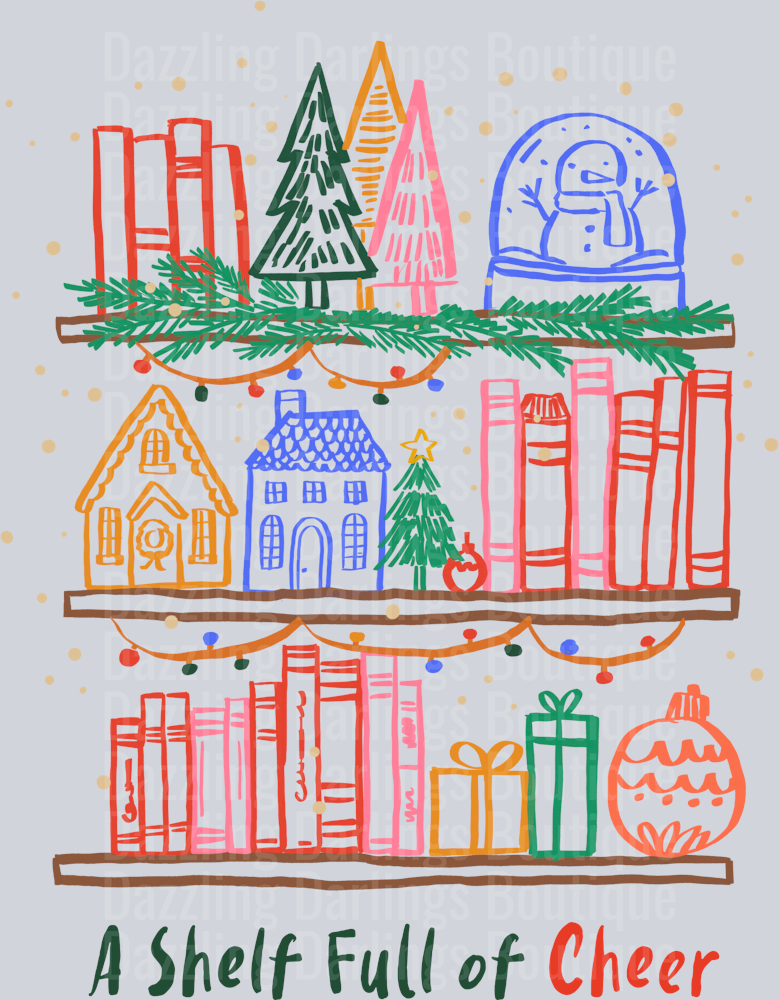 A SHELF FULL OF CHEER Christmas Book