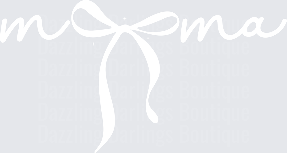 Mama Coquette Bow White