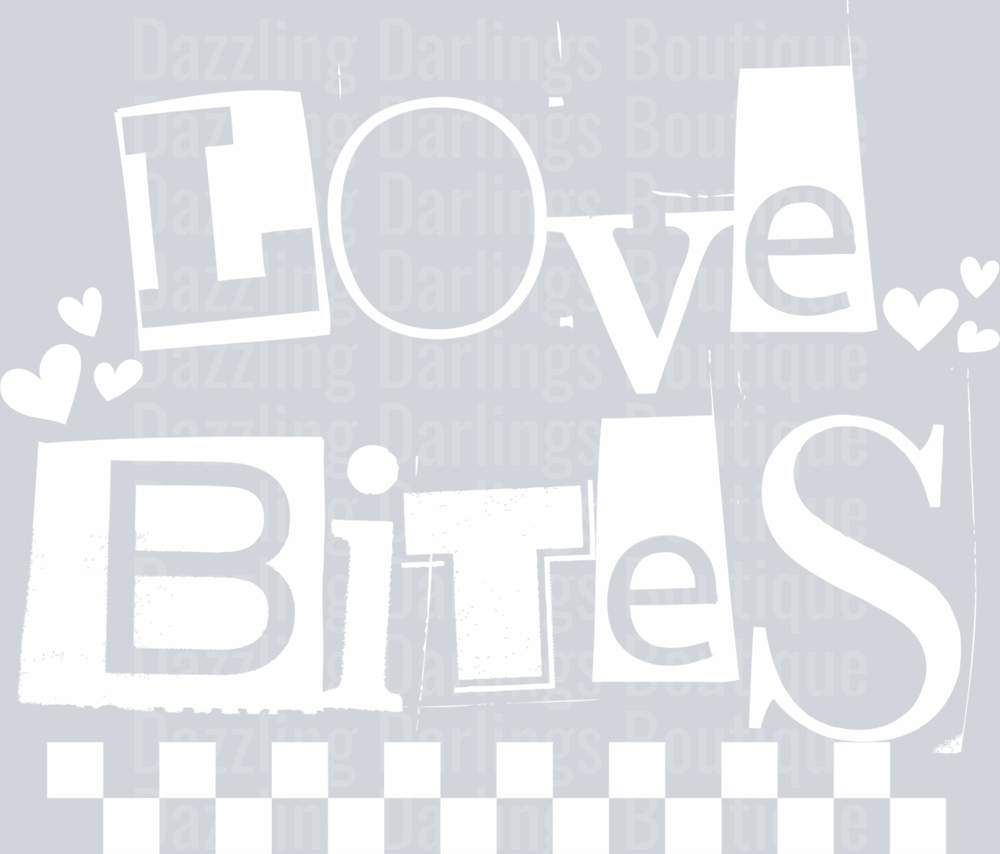 LOVE BITES WHITE FONT