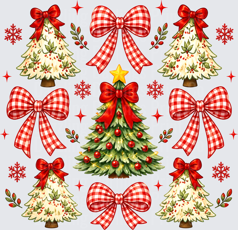 Christmas Tree and Bows