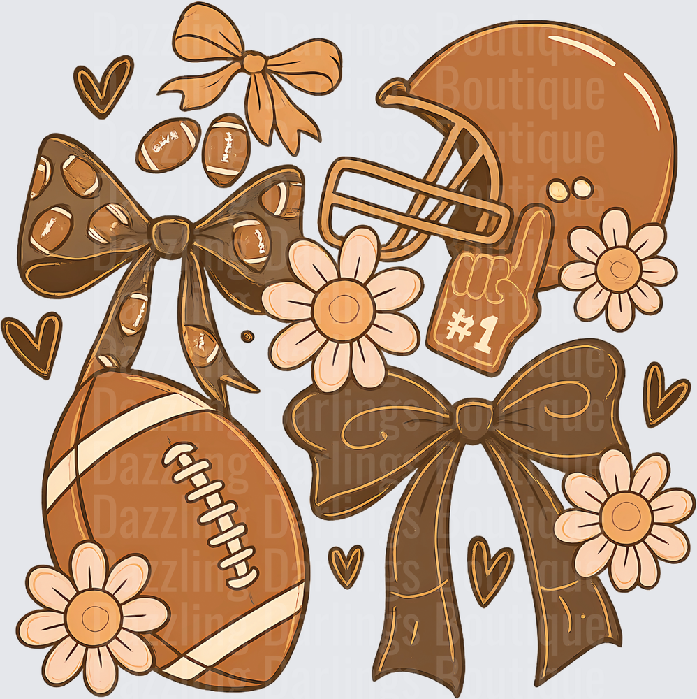 Fall Bows and Football