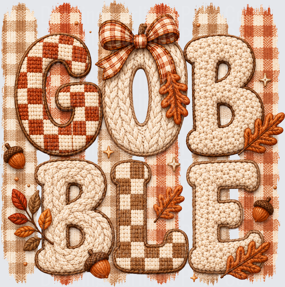 Gobble faux yarn