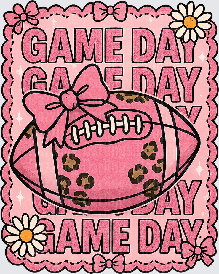 Football Game Day Pink