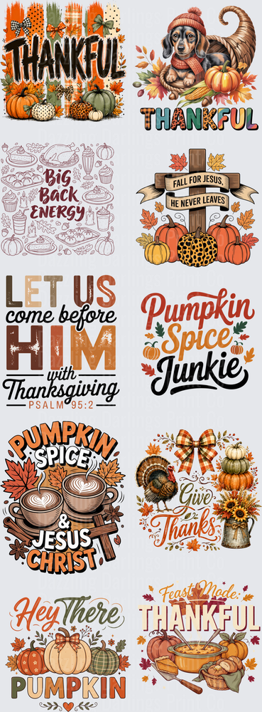Thanksgiving/Fall Premade 24