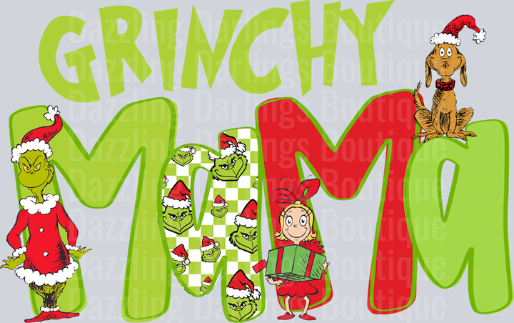 grinchy mama
