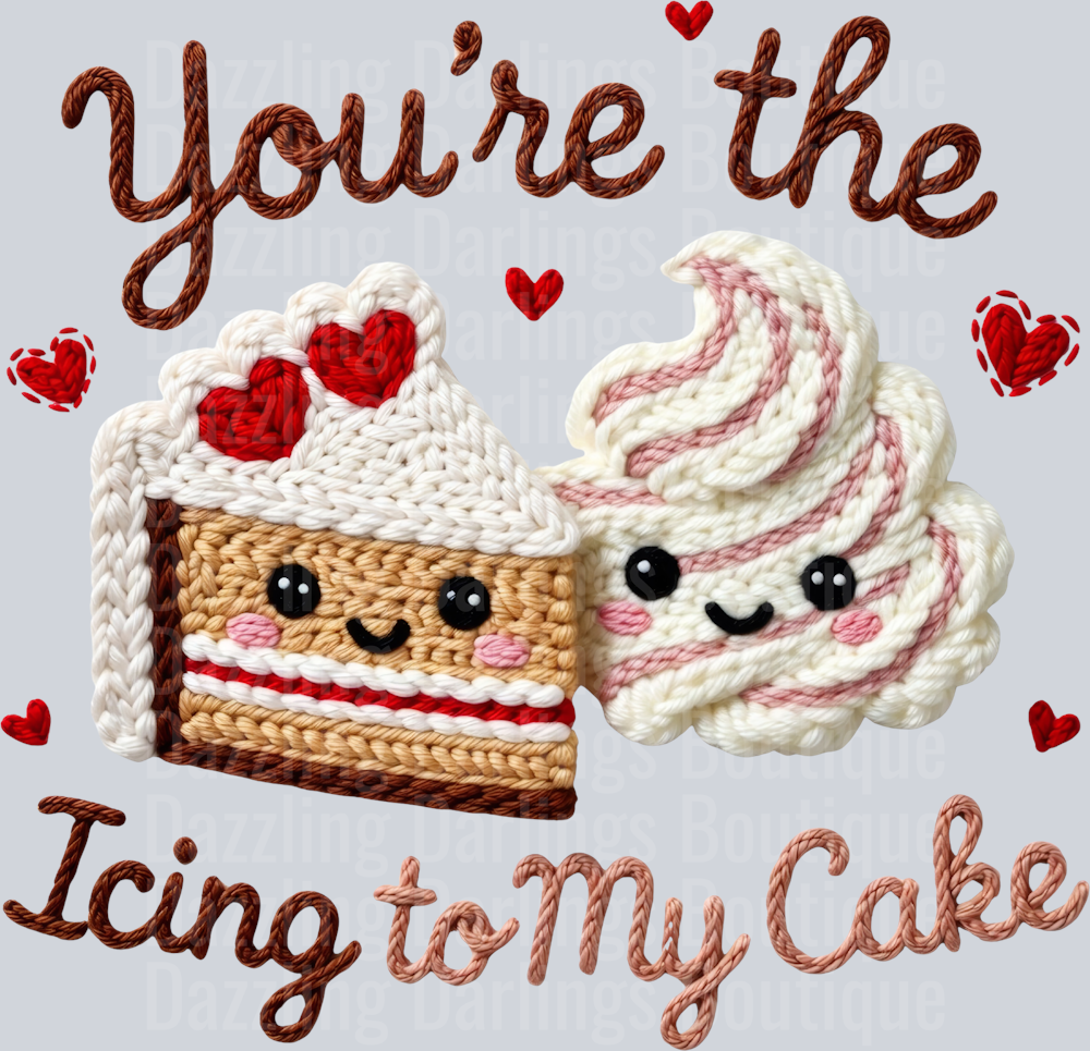 Latch Hook Funny Food Icing to my Cake