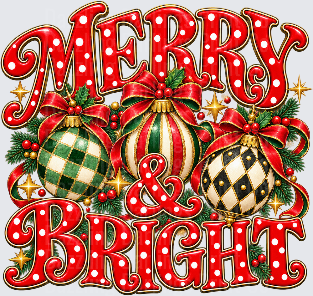 Merry & Bright Polkadot