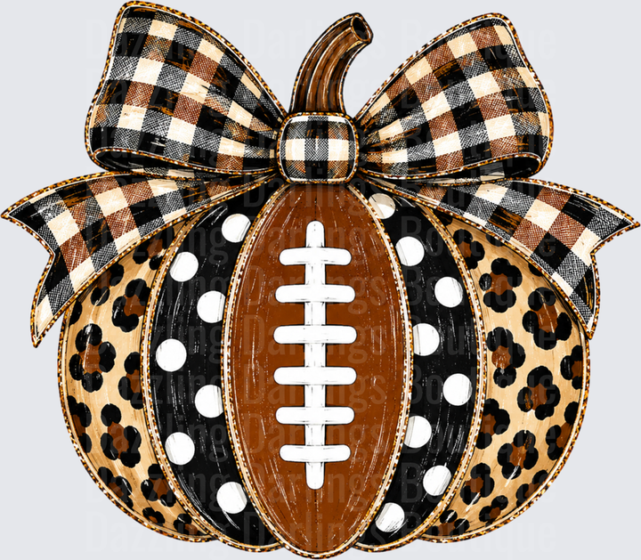 Leopard Polka Dot Pumpkin
