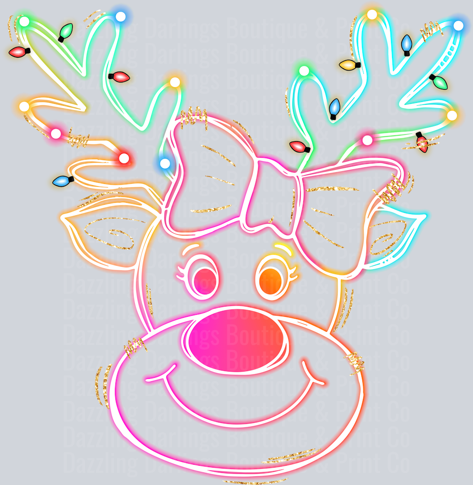 Reindeer Neon