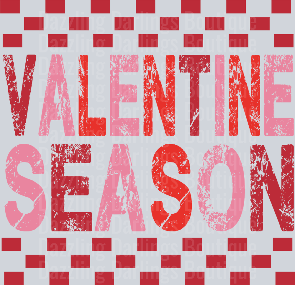 VALENTINE SEASON RETRO CHECK VALENTINES DAY
