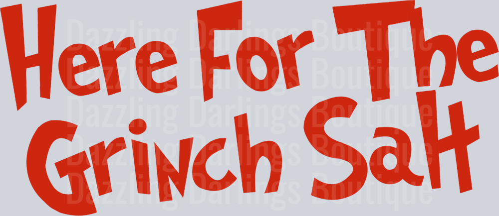 grinch salt red
