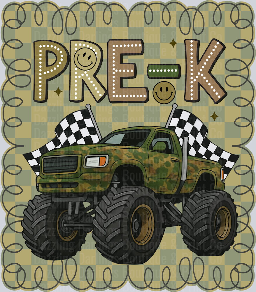 PRE-K CAMO FOURWHEELER