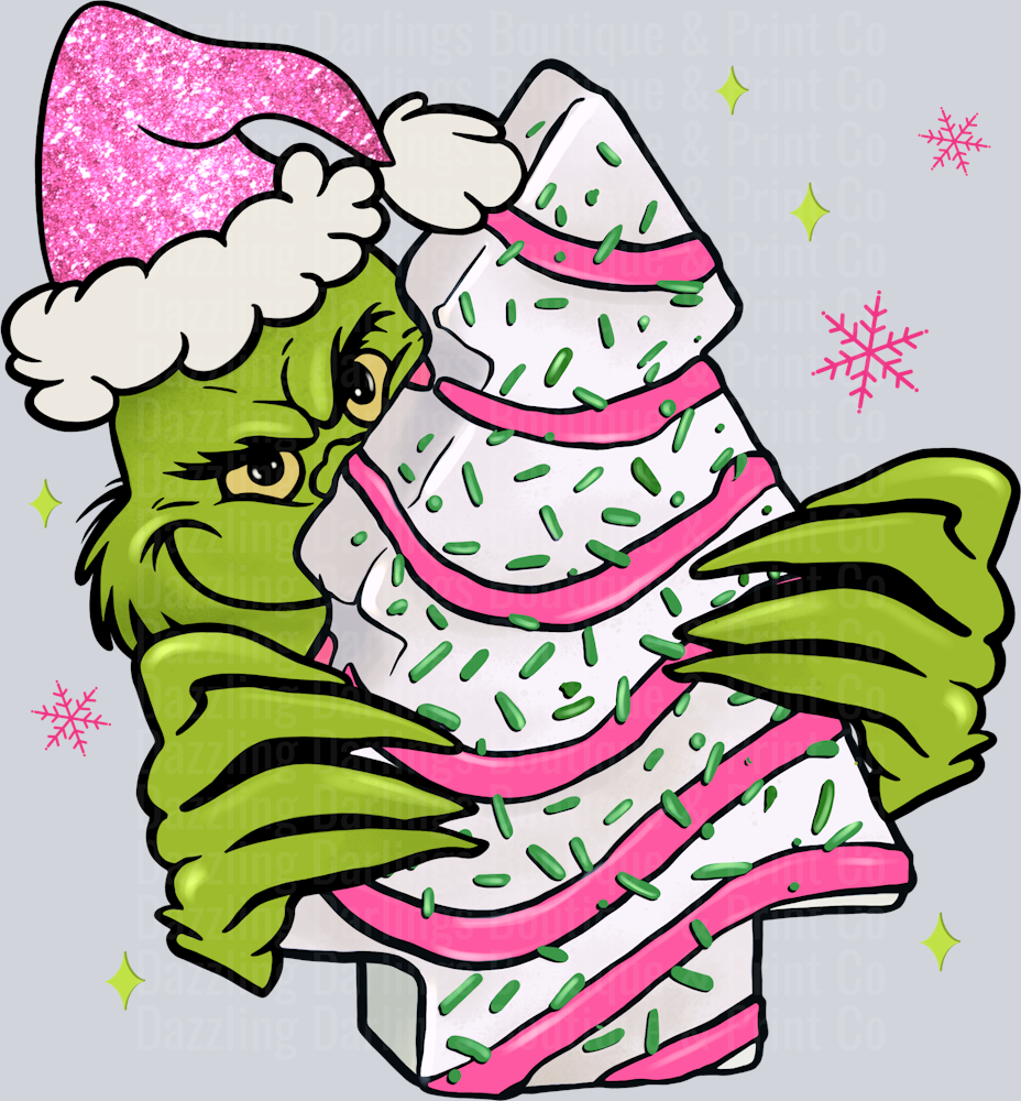 Christmas Tree Cake Green Guy