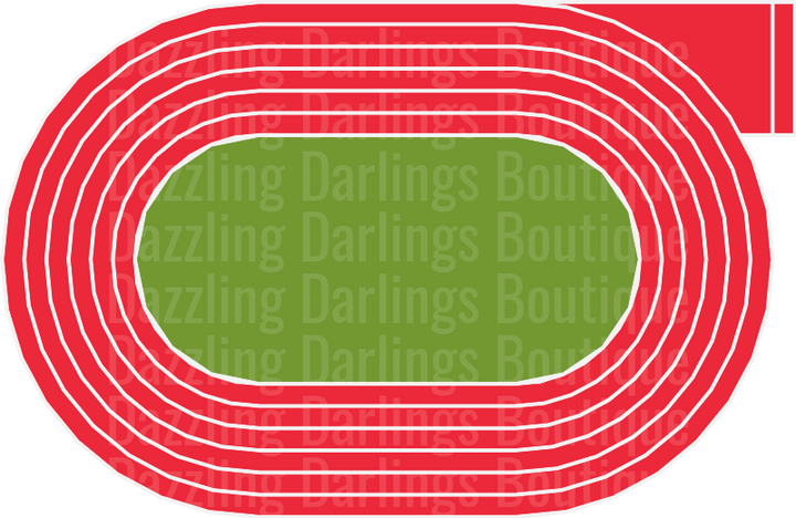 Track And Field Pickens Dragons Red Running Track Green Field