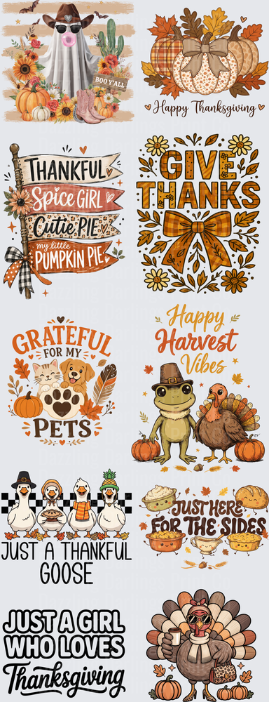 Thanksgiving/Fall Premade 26