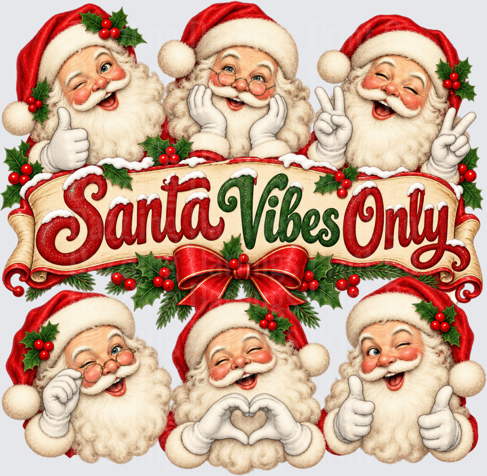 Santa Vibes Only
