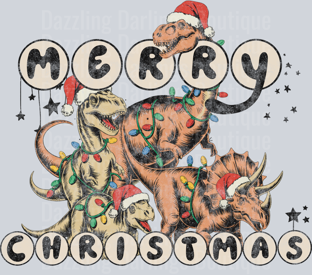 Merry Christmas Dinos