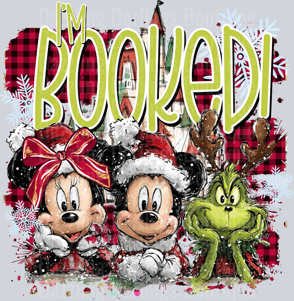 Booked grinch Mickey