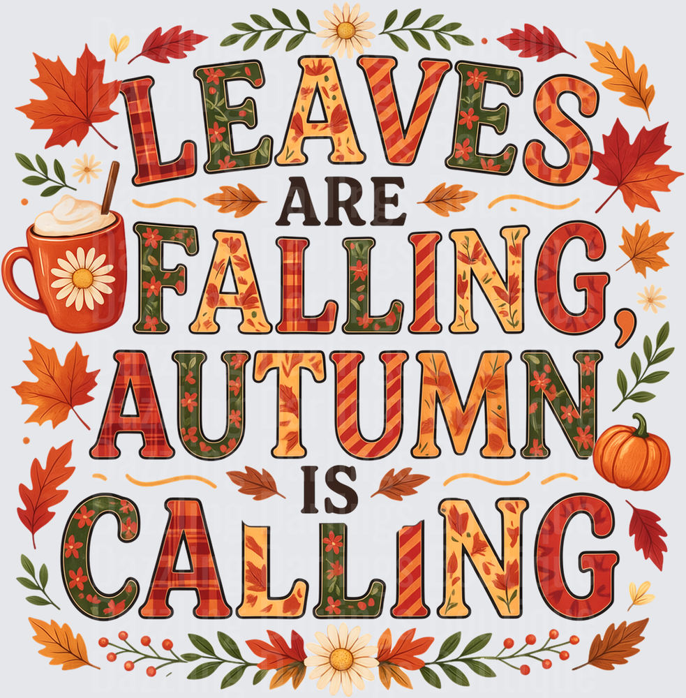Retro Leaves Are Falling