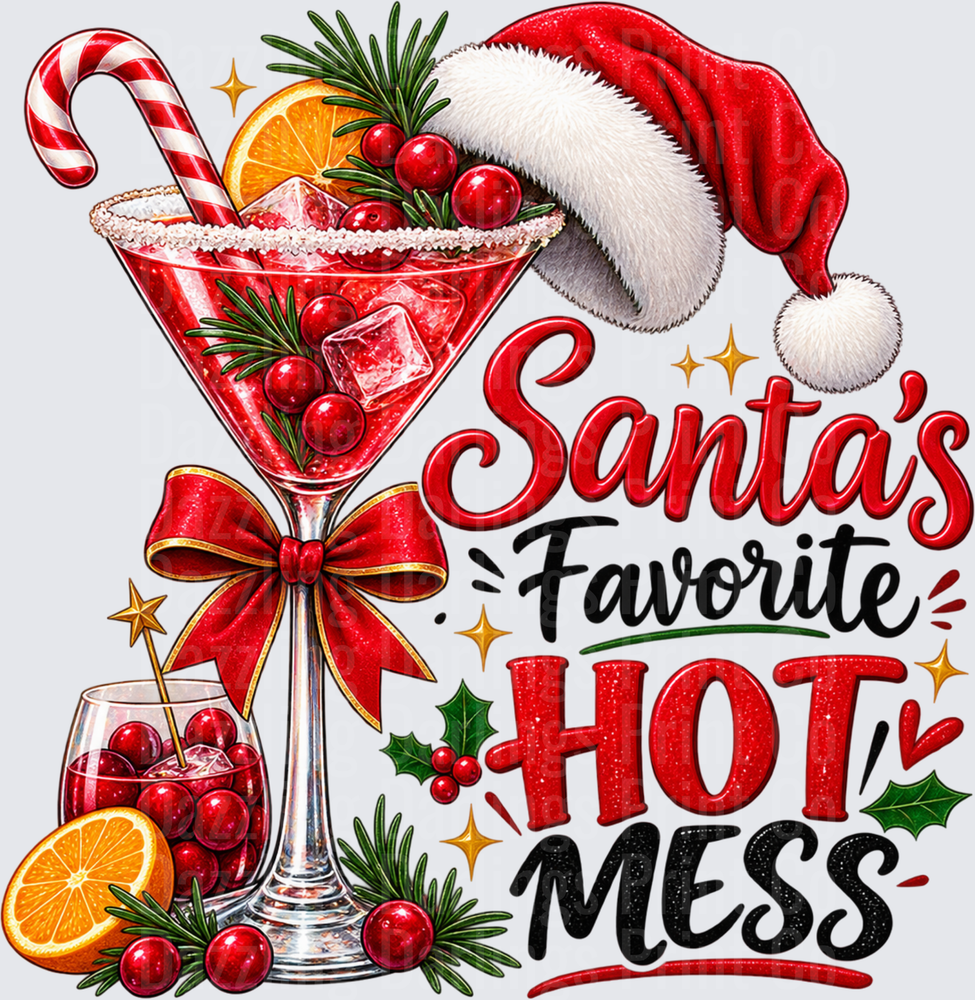 Santa's Favorite Hot Mess