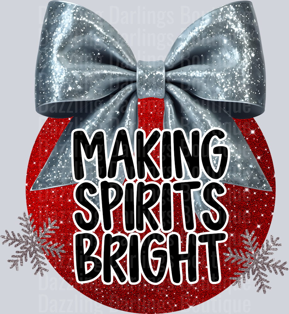 SILVER MAKING SPIRITS BRIGHT
