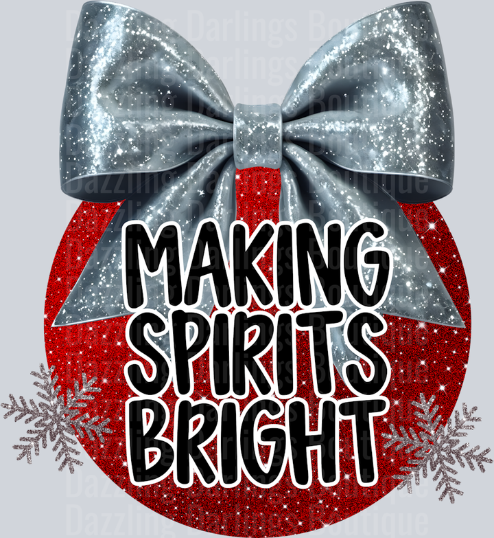 SILVER MAKING SPIRITS BRIGHT