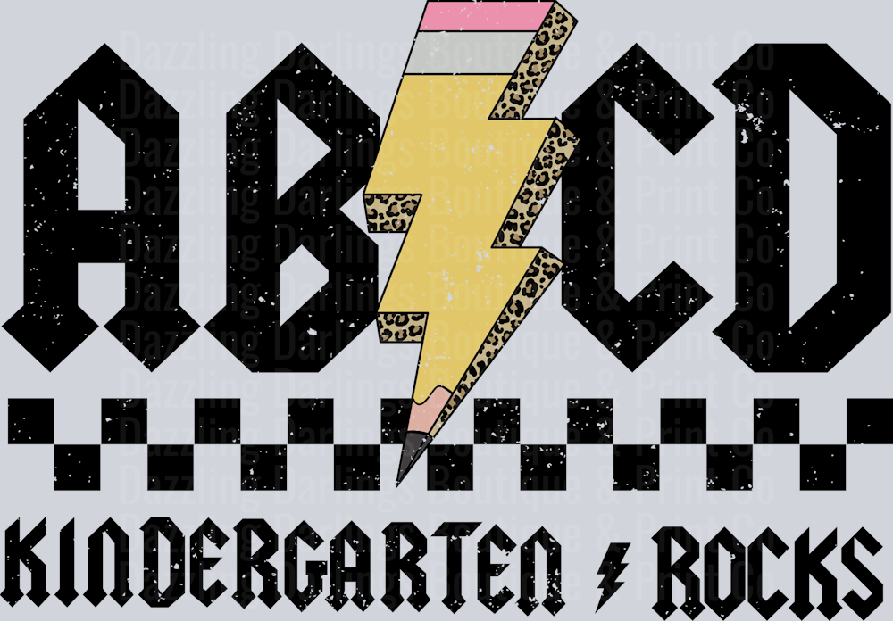 ABCD Kindergarten Rock