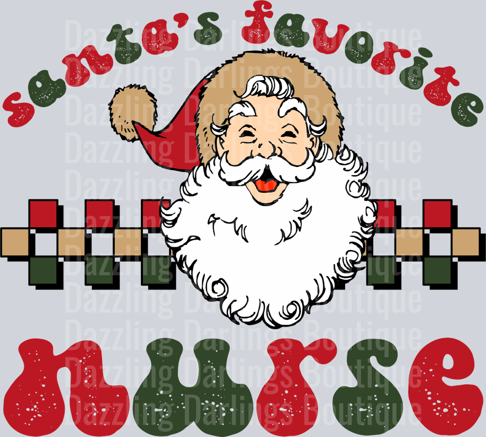 Santas Favorite Nurse