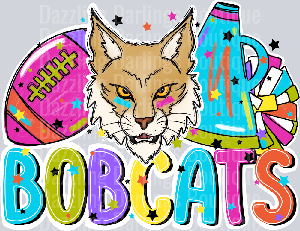 BOBCATS FOOTBALL CHEER BRIGHT