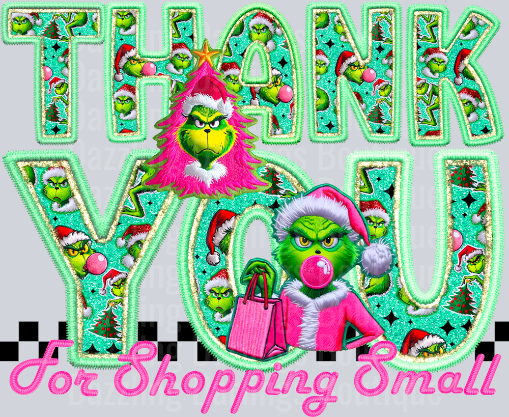 Thank you for shopping small