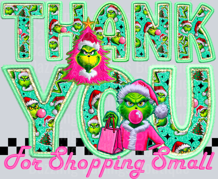 Thank you for shopping small