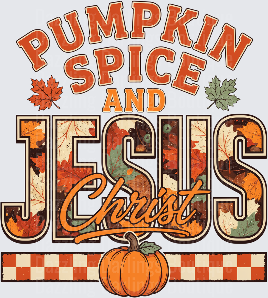 Pumpkin Spice And Jesus Christ