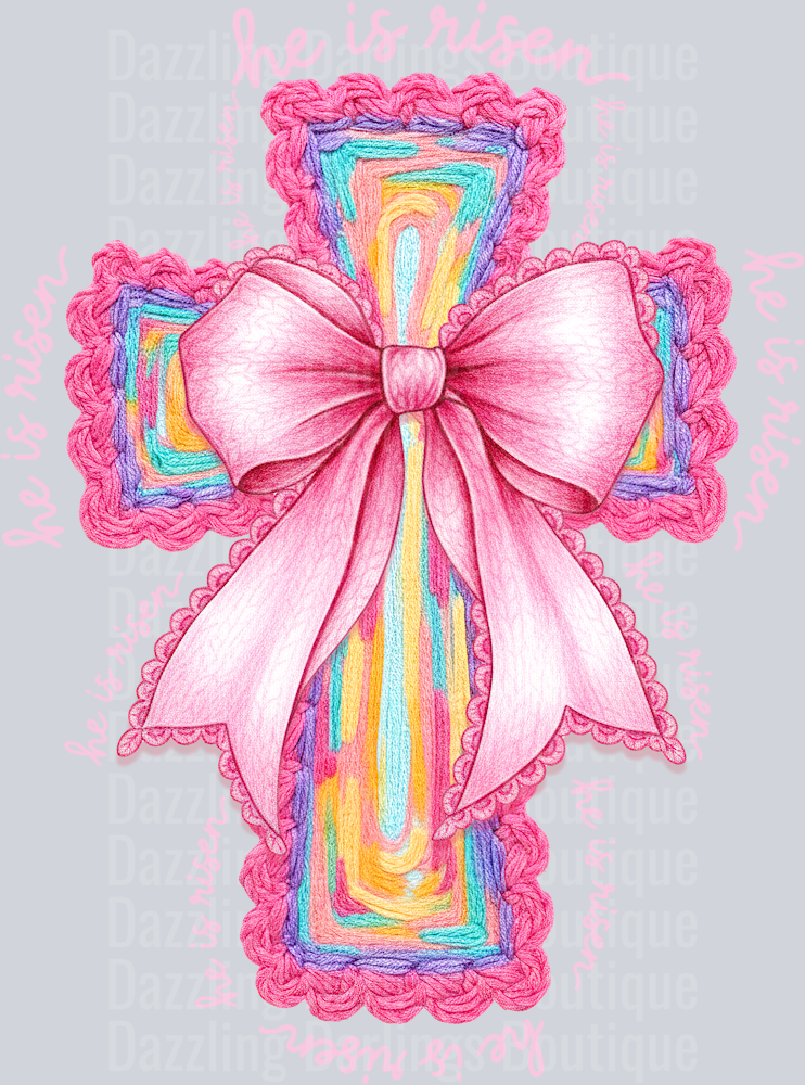 WATERCOLOR EASTER CROSS