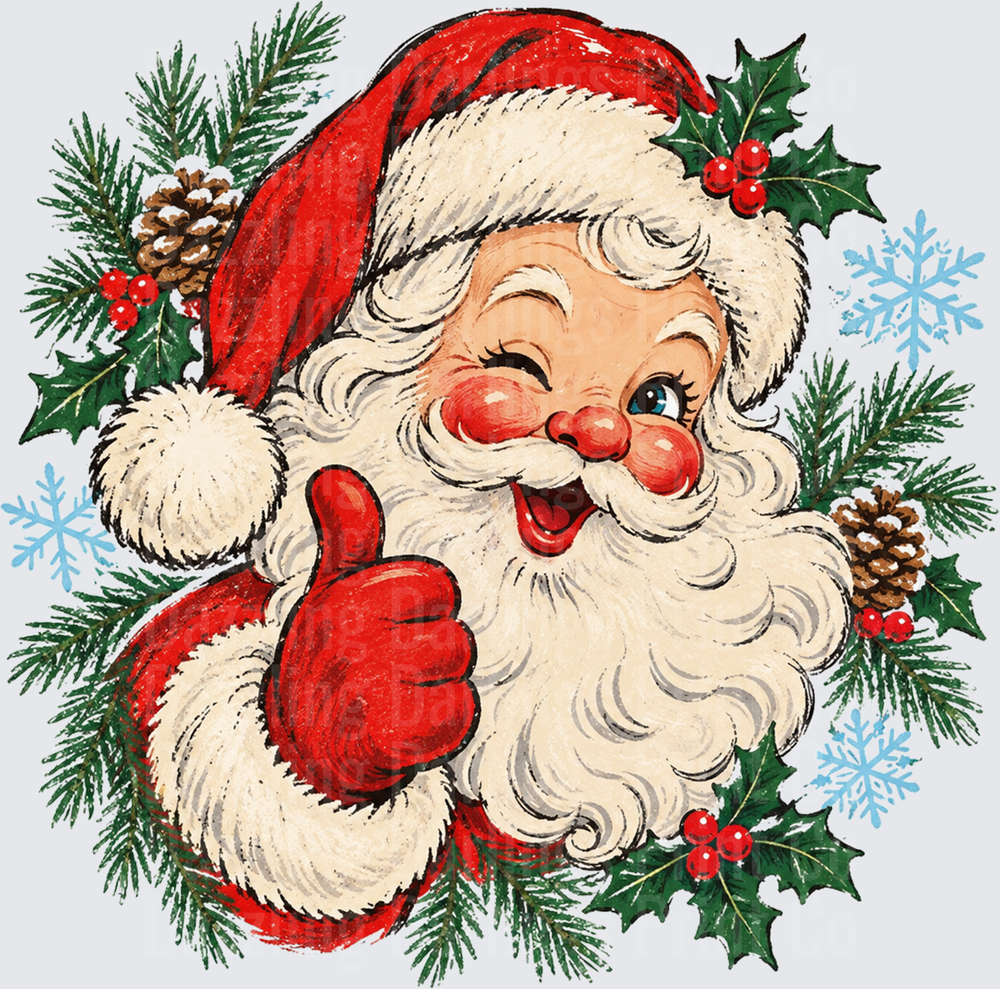 Santa Face Snowflake
