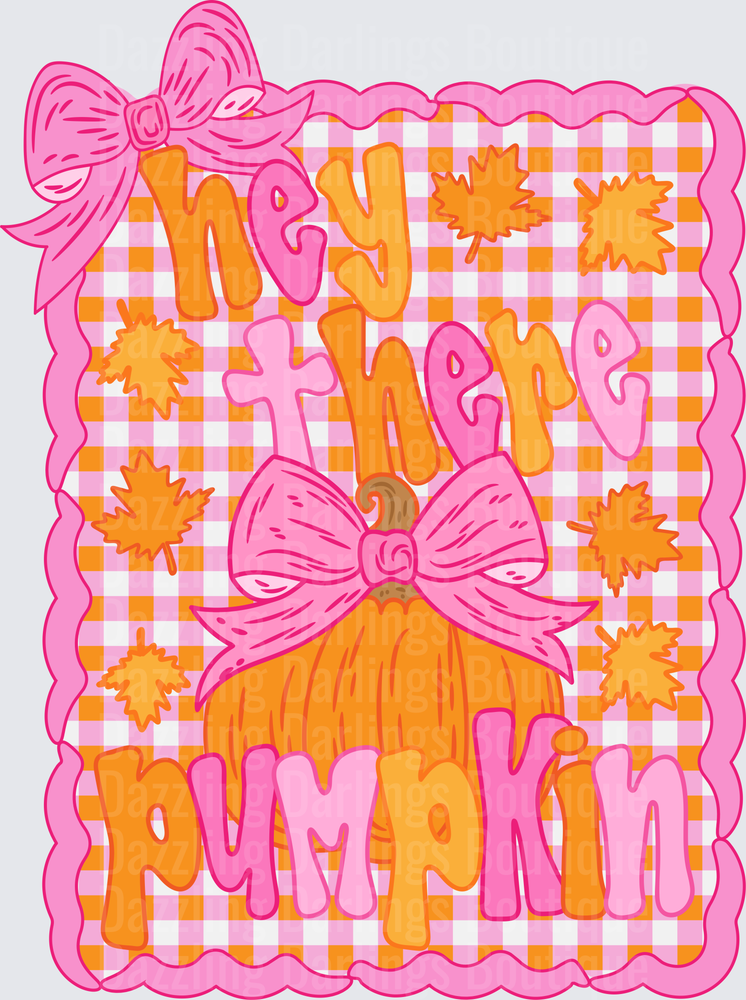 hey-there-pumpkin-doodle-bow-gingham
