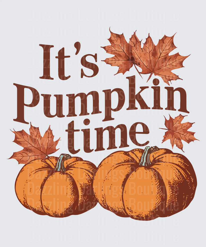 It's Pumpkin Time