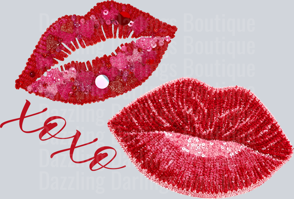 XOXO LIPS VALENTINE