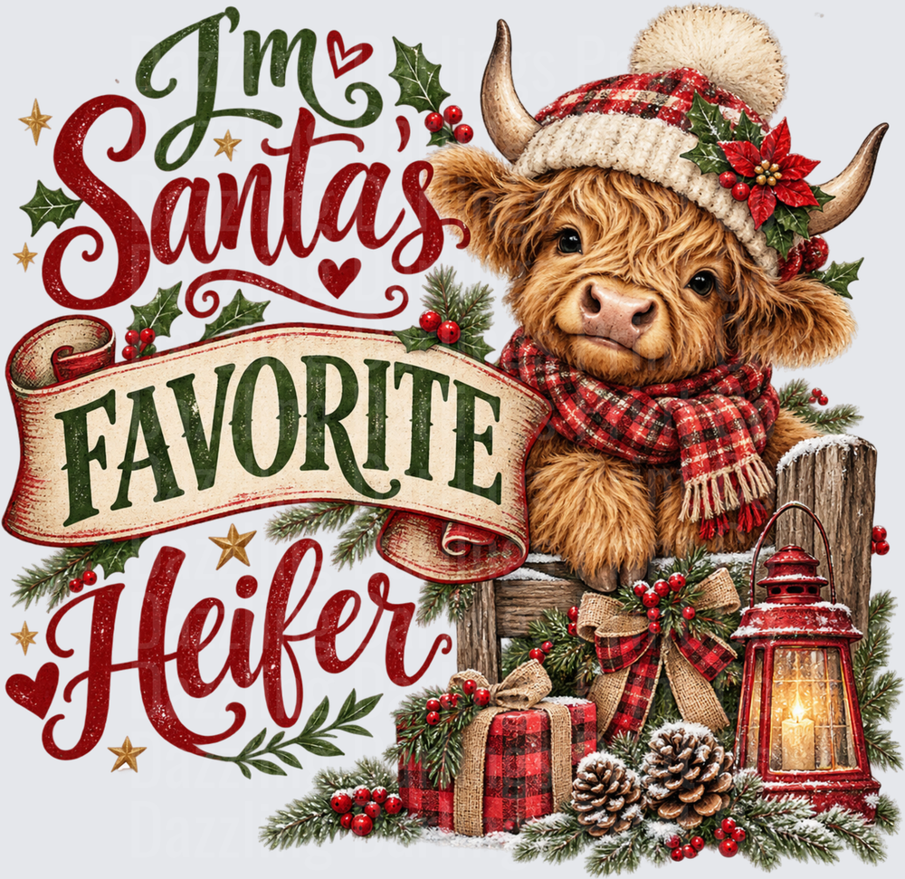 I'm Santas Favorite Heifer