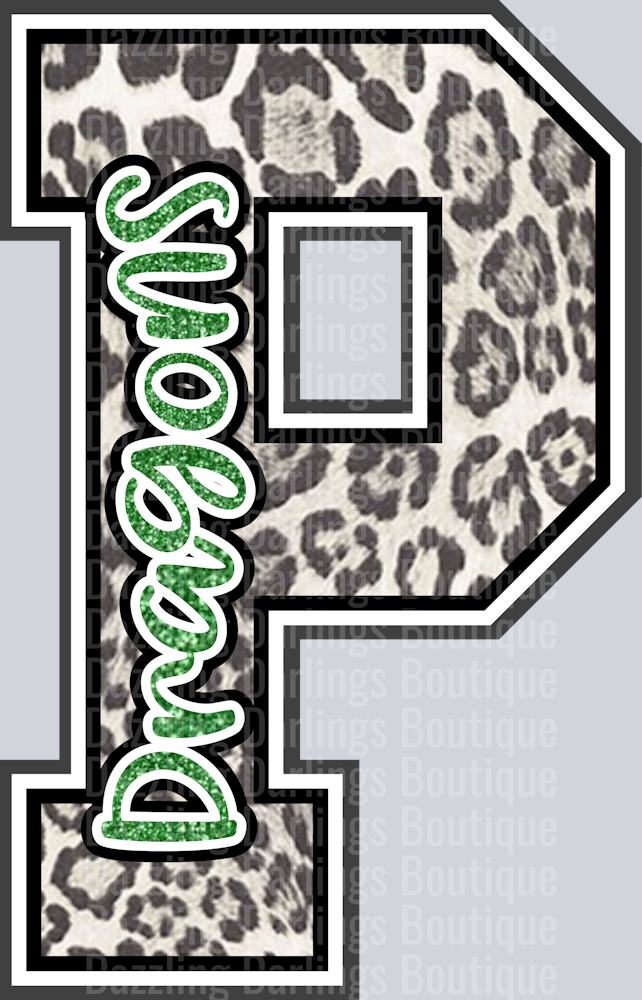 PICKENS DRAGONS BIG P DTF TRANSFER