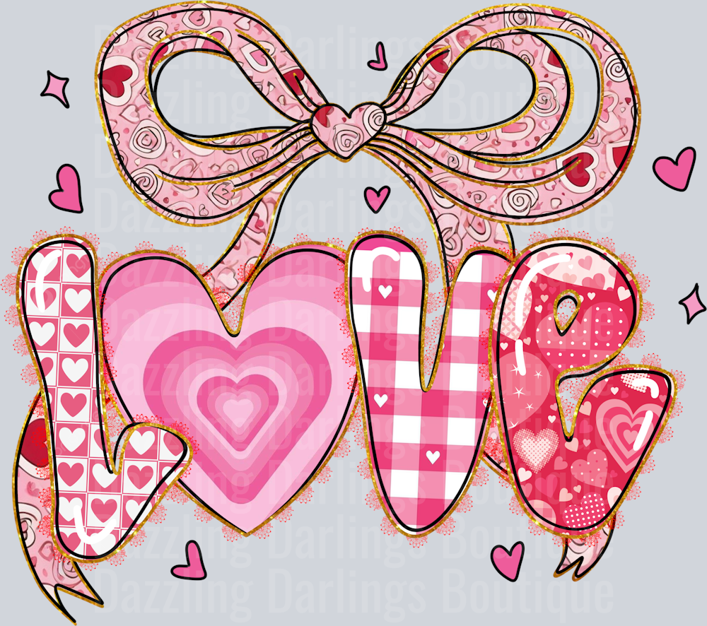 VALENTINE LOVE COQUETTE BOW