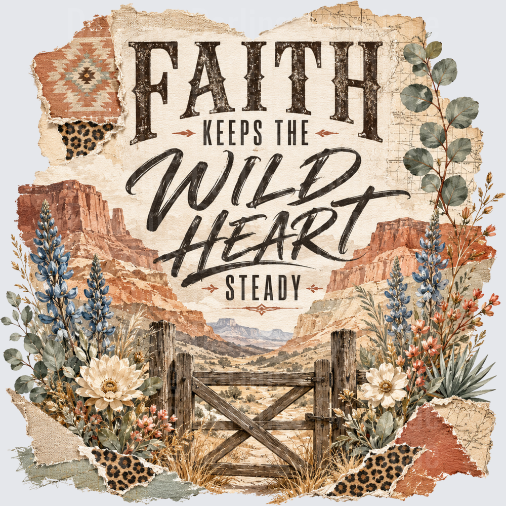 Faith Keeps The Wild Heart Steady