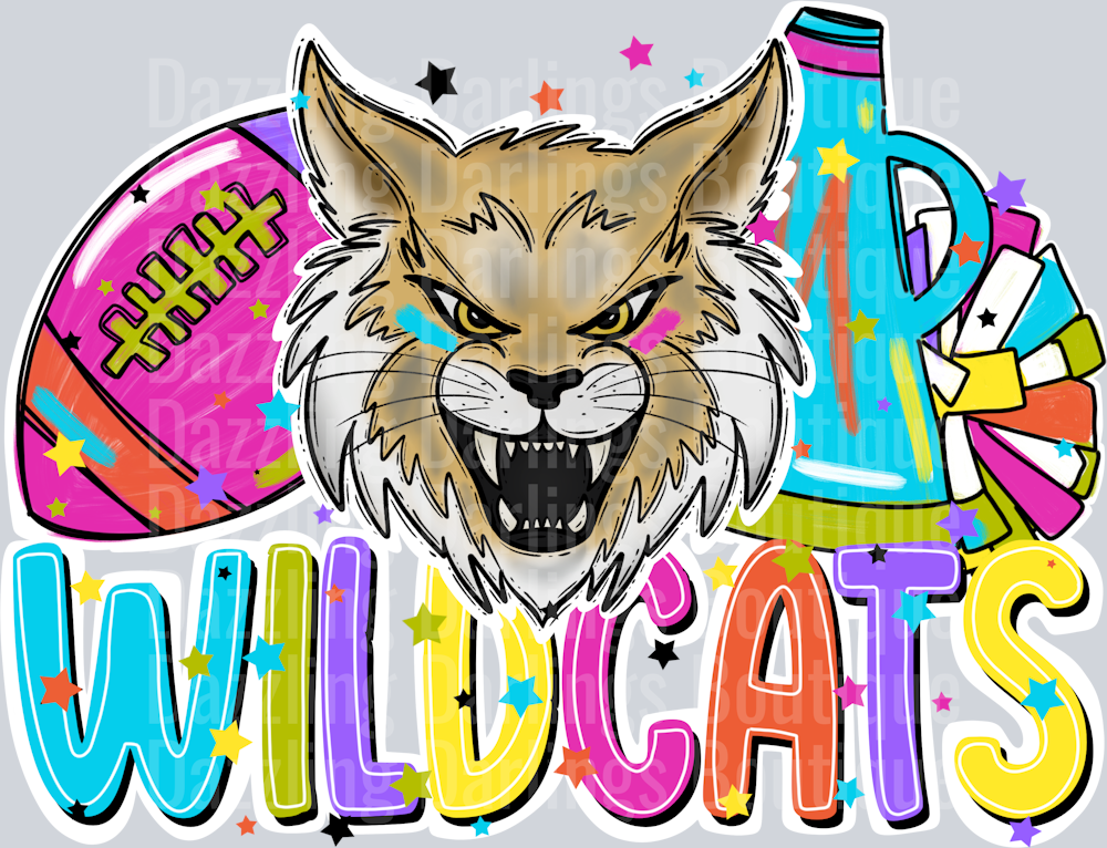 WILDCATS FOOTBALL CHEER BRIGHT