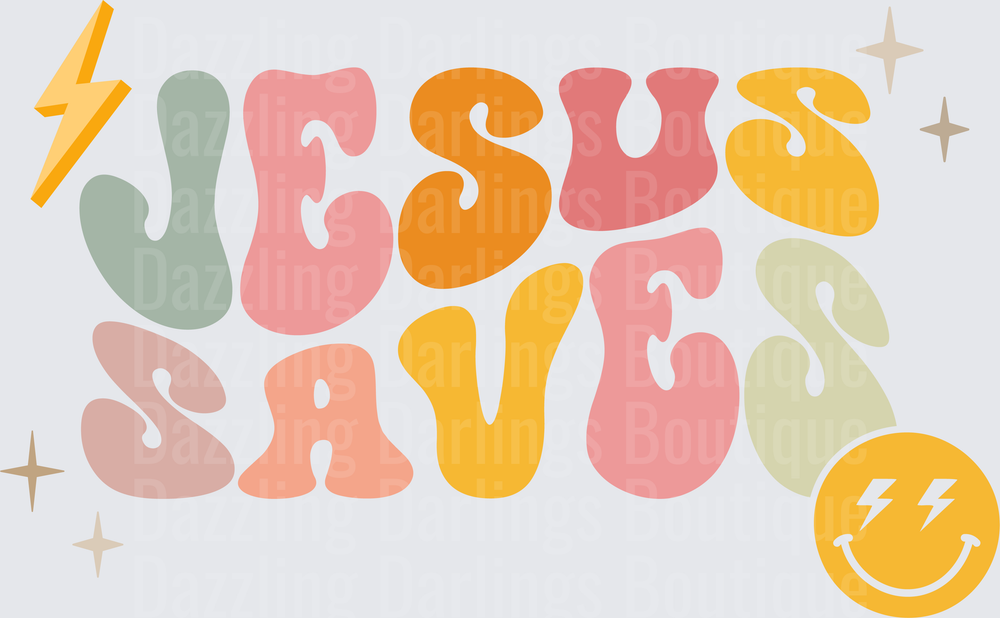 Jesus Saves Retro
