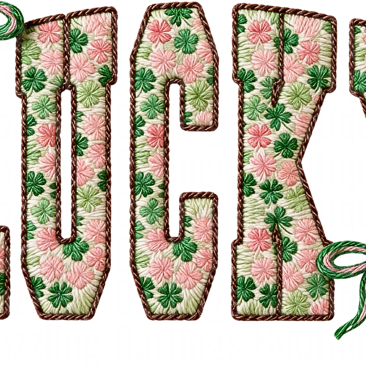 Faux yarn lucky png