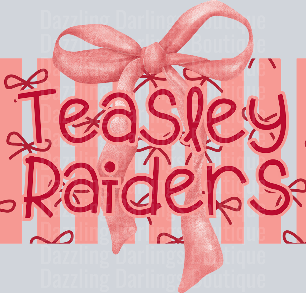 TEASLEY RAIDERS PREPPY STRIPE