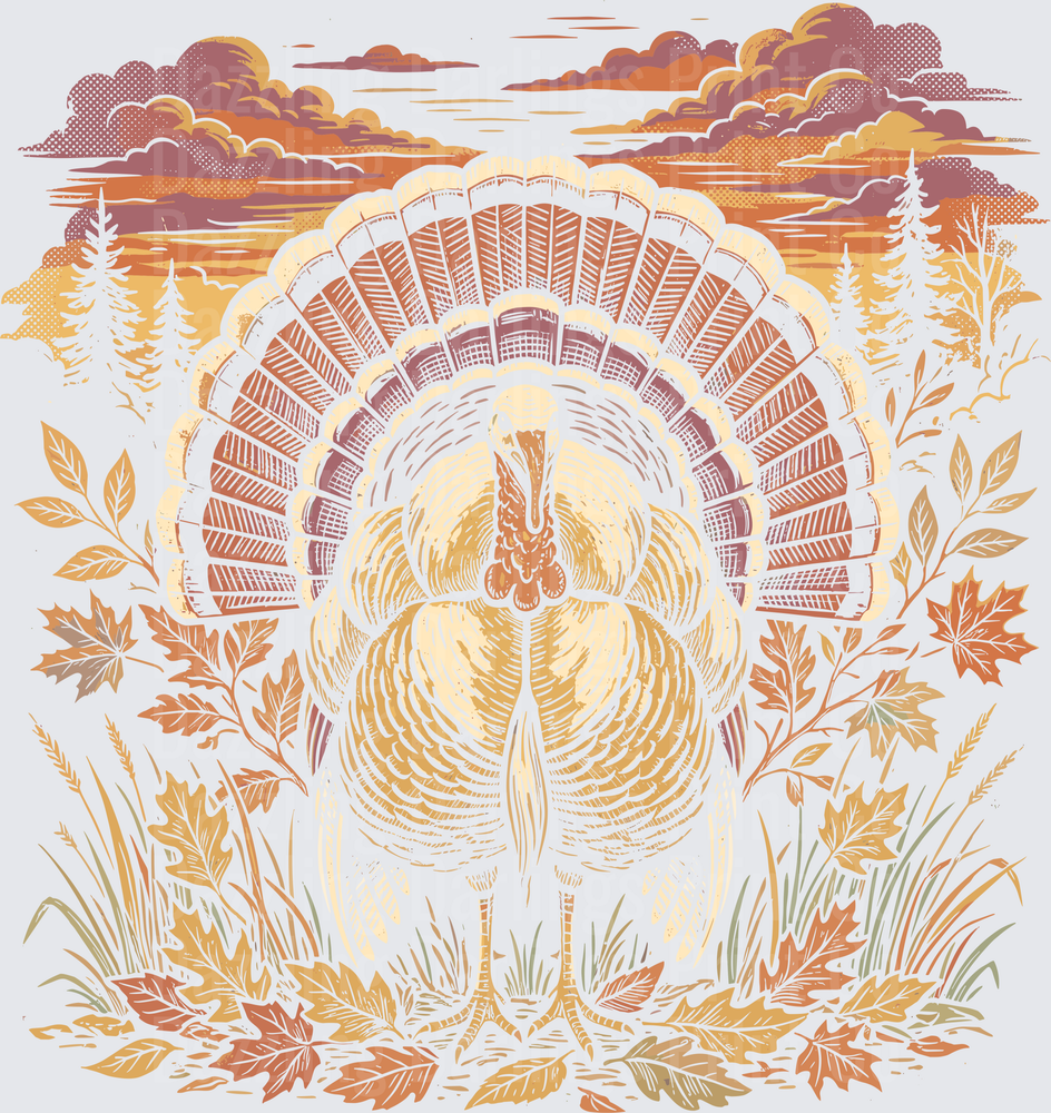 Turkey in Field