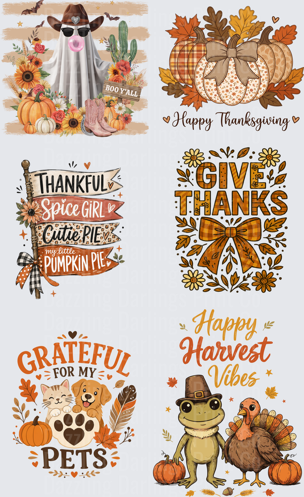 Thanksgiving/Fall Premade 12