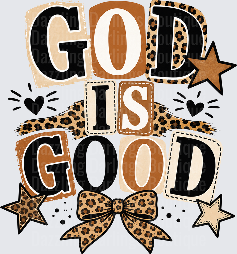 God Is Good Leopard